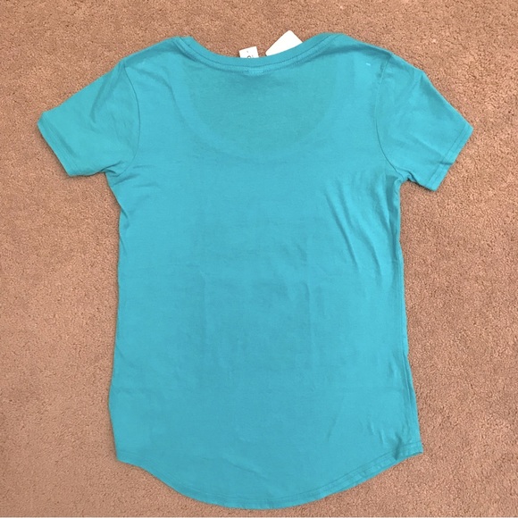 Catalina Island Van Life Graphic Tee NEW Womens Size Small Blue VW Bus Retro - Picture 3 of 6